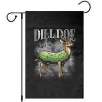 Dill Doe Garden Flag Funny Adult Humor Pickle Deer Bootleg Graphic 90s - Wonder Print Shop