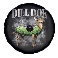 Dill Doe Spare Tire Cover Funny Adult Humor Pickle Deer Bootleg Graphic 90s - Wonder Print Shop