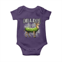 Dill Doe Baby Onesie Funny Adult Humor Pickle Deer Bootleg Graphic 90s - Wonder Print Shop