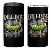 Dill Doe 4 in 1 Can Cooler Tumbler Funny Adult Humor Pickle Deer Bootleg Graphic 90s - Wonder Print Shop