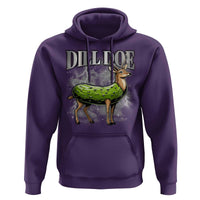 Dill Doe Hoodie Funny Adult Humor Pickle Deer Bootleg Graphic 90s - Wonder Print Shop