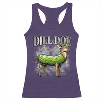 Dill Doe Racerback Tank Top Funny Adult Humor Pickle Deer Bootleg Graphic 90s - Wonder Print Shop
