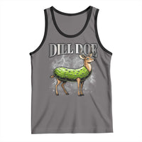 Dill Doe Tank Top Funny Adult Humor Pickle Deer Bootleg Graphic 90s - Wonder Print Shop