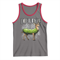 Dill Doe Tank Top Funny Adult Humor Pickle Deer Bootleg Graphic 90s - Wonder Print Shop
