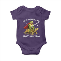 Silly Goose Baby Onesie Sorry Im Late I Was Dilly Dallying