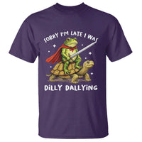 Silly Goose T Shirt Sorry Im Late I Was Dilly Dallying