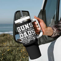 Guns Dont Kill People Dads With Pretty Daughters Do Tumbler With Handle Girl Dad Guns Fathers Day