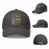 Funny Girl Dad Baseball Cap Guns Dont Kill People Dads With Pretty Daughters Do American Flag