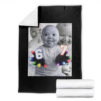 Gloving Niche 67 Ai Baby Meme Throw Blanket Six Seven Hand Funny Laughing Baby