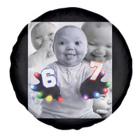 Gloving Niche 67 Ai Baby Meme Spare Tire Cover Six Seven Hand Funny Laughing Baby