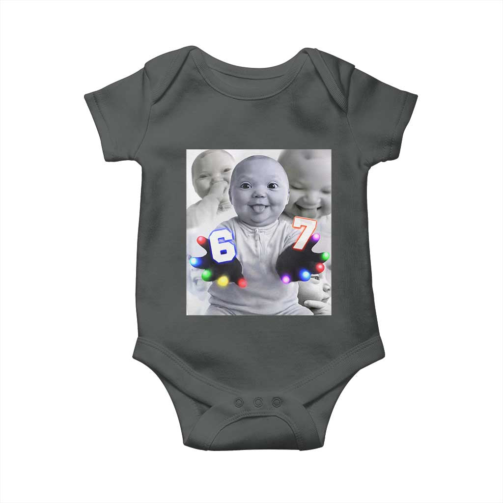 Gloving Niche 67 Ai Baby Meme Baby Onesie Six Seven Hand Funny Laughing Baby
