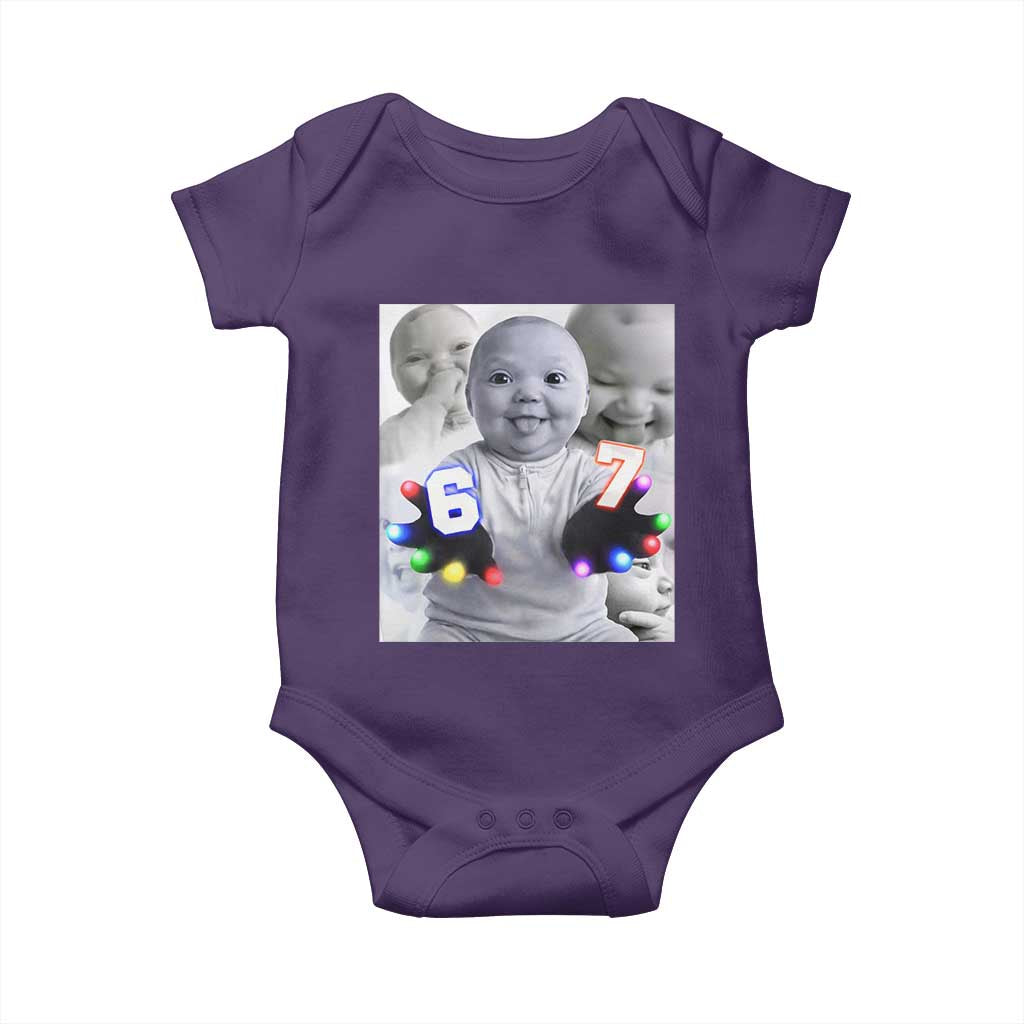 Gloving Niche 67 Ai Baby Meme Baby Onesie Six Seven Hand Funny Laughing Baby