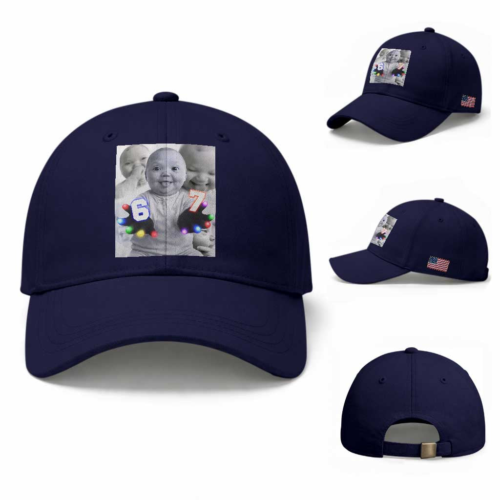 Gloving Niche 67 Ai Baby Meme Baseball Cap Six Seven Hand Funny Laughing Baby