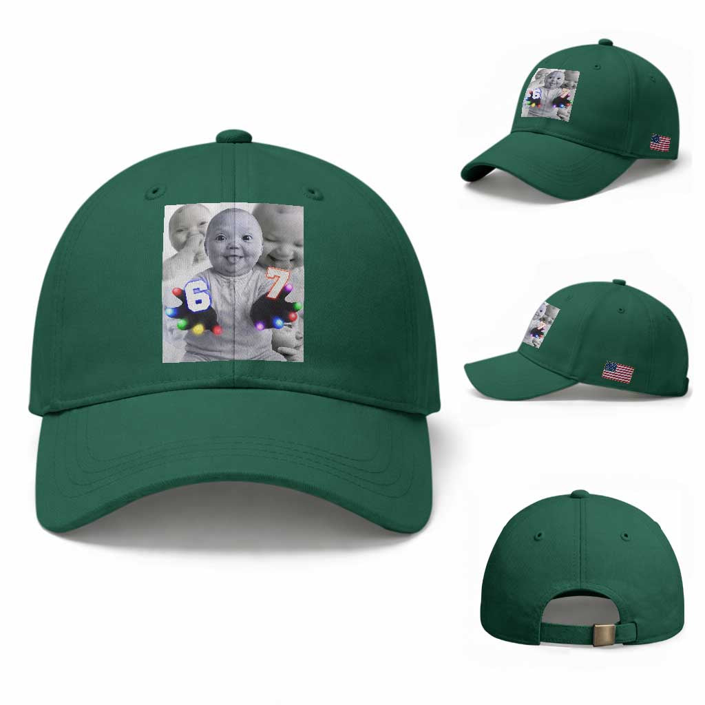 Gloving Niche 67 Ai Baby Meme Baseball Cap Six Seven Hand Funny Laughing Baby