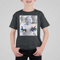 Gloving Niche 67 Ai Baby Meme T Shirt For Kid Six Seven Hand Funny Laughing Baby