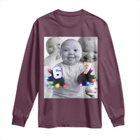 Gloving Niche 67 Ai Baby Meme Long Sleeve Shirt Six Seven Hand Funny Laughing Baby