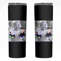 Gloving Niche 67 Ai Baby Meme Skinny Tumbler Six Seven Hand Funny Laughing Baby