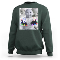 Gloving Niche 67 Ai Baby Meme Sweatshirt Six Seven Hand Funny Laughing Baby