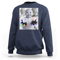 Gloving Niche 67 Ai Baby Meme Sweatshirt Six Seven Hand Funny Laughing Baby