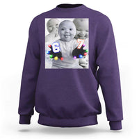Gloving Niche 67 Ai Baby Meme Sweatshirt Six Seven Hand Funny Laughing Baby