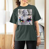 Gloving Niche 67 Ai Baby Meme T Shirt For Women Six Seven Hand Funny Laughing Baby