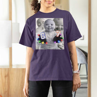 Gloving Niche 67 Ai Baby Meme T Shirt For Women Six Seven Hand Funny Laughing Baby