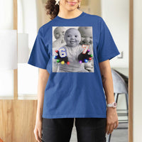 Gloving Niche 67 Ai Baby Meme T Shirt For Women Six Seven Hand Funny Laughing Baby