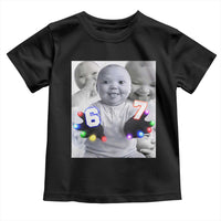 Gloving Niche 67 Ai Baby Meme Toddler T Shirt Six Seven Hand Funny Laughing Baby