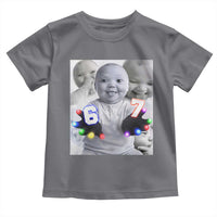 Gloving Niche 67 Ai Baby Meme Toddler T Shirt Six Seven Hand Funny Laughing Baby