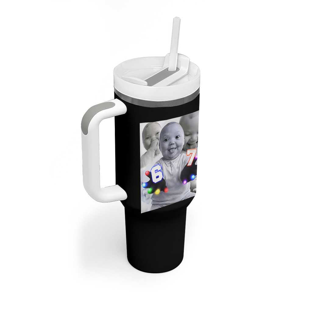 Gloving Niche 67 Ai Baby Meme Tumbler With Handle Six Seven Hand Funny Laughing Baby