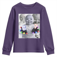 Gloving Niche 67 Ai Baby Meme Youth Sweatshirt Six Seven Hand Funny Laughing Baby