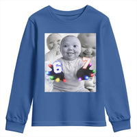 Gloving Niche 67 Ai Baby Meme Youth Sweatshirt Six Seven Hand Funny Laughing Baby