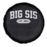 Big Sis Est 2026 Spare Tire Cover Big Sister Baby Announcement