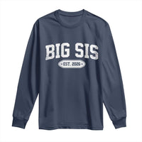 Big Sis Est 2026 Long Sleeve Shirt Big Sister Baby Announcement