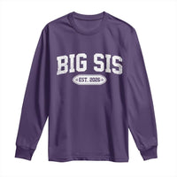 Big Sis Est 2026 Long Sleeve Shirt Big Sister Baby Announcement