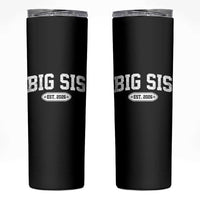 Big Sis Est 2026 Skinny Tumbler Big Sister Baby Announcement