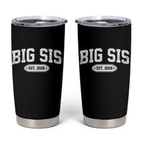 Big Sis Est 2026 Tumbler Cup Big Sister Baby Announcement