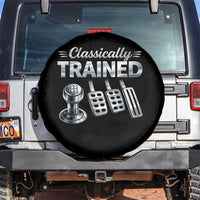 Classically Trained Spare Tire Cover Dimmer Manual Transmission Car Humor Pedals Driving
