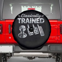 Classically Trained Spare Tire Cover Dimmer Manual Transmission Car Humor Pedals Driving