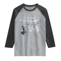 Classically Trained Raglan Shirt Dimmer Manual Transmission Car Humor Pedals Driving