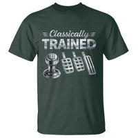 Classically Trained T Shirt Dimmer Manual Transmission Car Humor Pedals Driving