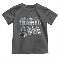 Classically Trained Toddler T Shirt Dimmer Manual Transmission Car Humor Pedals Driving