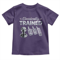 Classically Trained Toddler T Shirt Dimmer Manual Transmission Car Humor Pedals Driving
