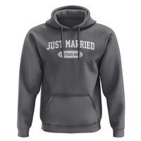 Just Married 10 Years Ago Hoodie 10th Wedding Anniversary Matching