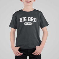 Big Bro Est 2026 T Shirt For Kid Big Brother Baby Announcement