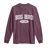 Big Bro Est 2026 Long Sleeve Shirt Big Brother Baby Announcement