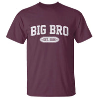 Big Bro Est 2026 T Shirt Big Brother Baby Announcement