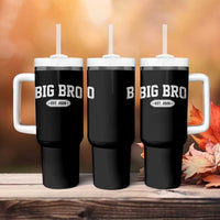 Big Bro Est 2026 Tumbler With Handle Big Brother Baby Announcement