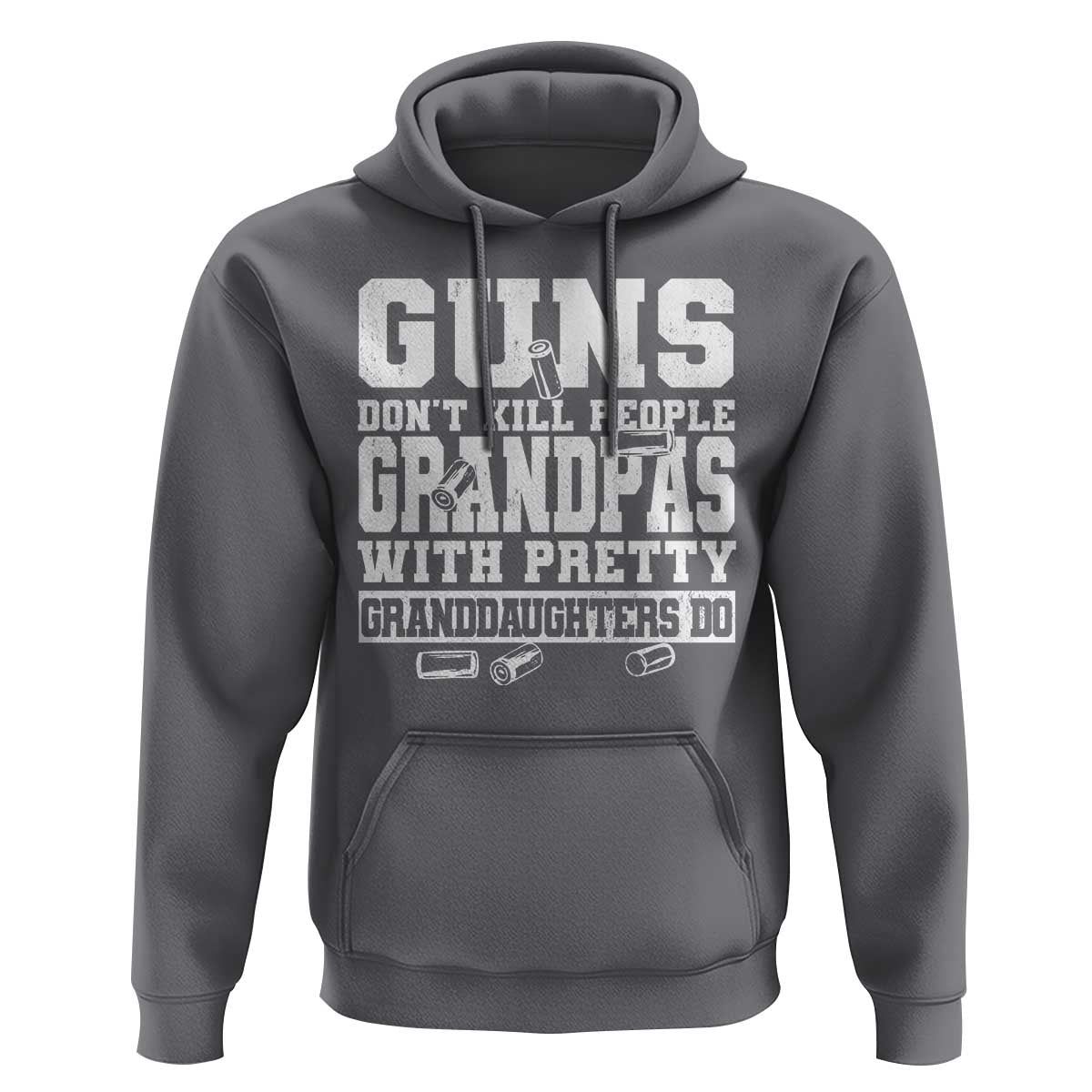 Funny Grandpa Hoodie Guns Dont Kill People Grandpas With Pretty Granddaughters Do