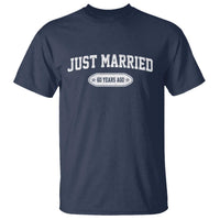Just Married 60 Years Ago T Shirt 60th Wedding Anniversary Matching